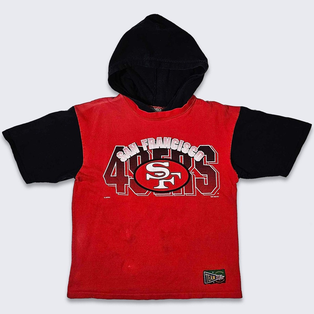 San Francisco 49ers Vintage 90s Jostens Hoodie T-Shirt